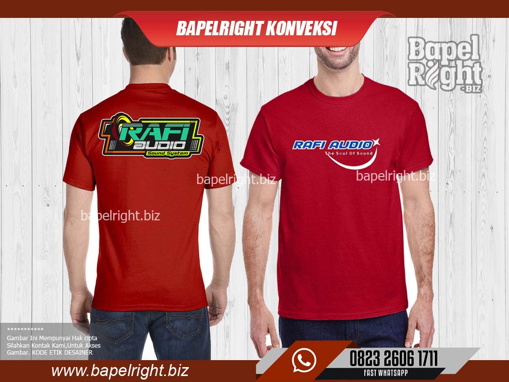 Desain Kaos Kerah
